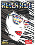 Rayban Zebra Neverhide Vintage Retro Advert Poster A4 Photo Print