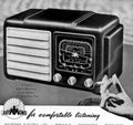 Raymond Electric Radio Vintage Retro Advert Poster A4 Photo Print