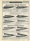 Razor Rheingold Kastor Victor Clover 1930s barber advert A4 Photo Print