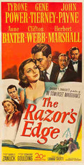 Razors Edge The 1946 04  film star poster A4 Photo Print