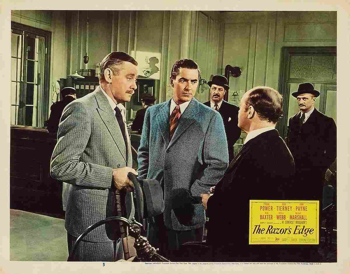 Razors Edge The 1946 10  film star poster A4 Photo Print