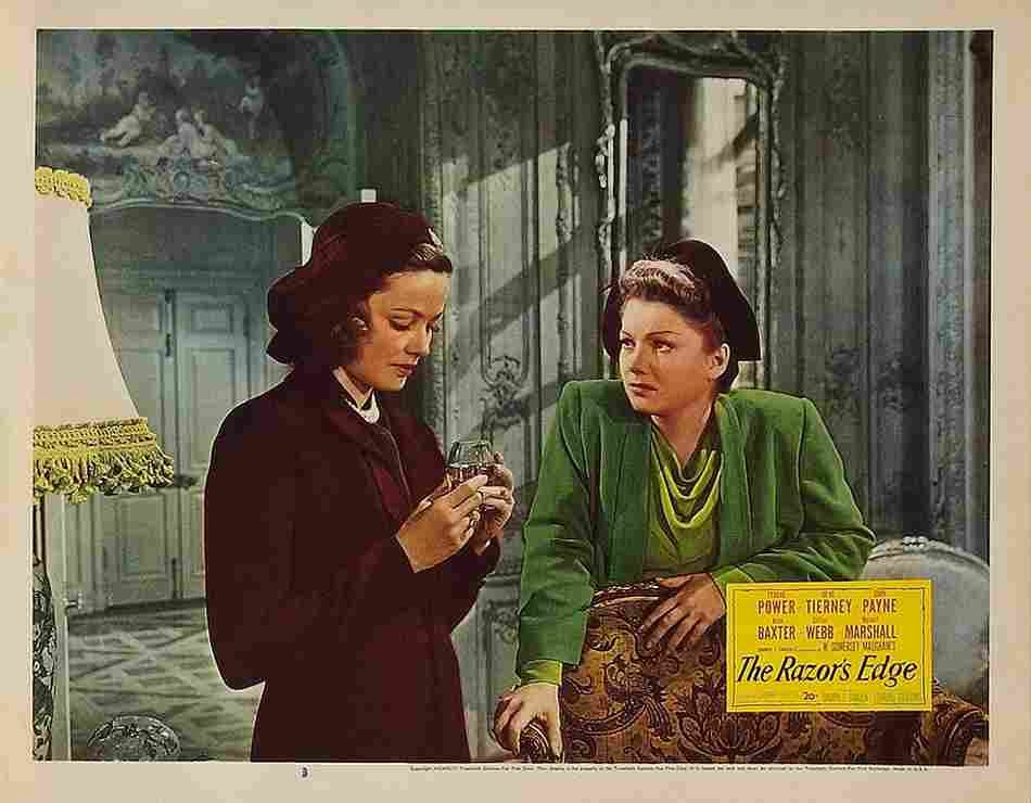 Razors Edge The 1946 11  film star poster A4 Photo Print