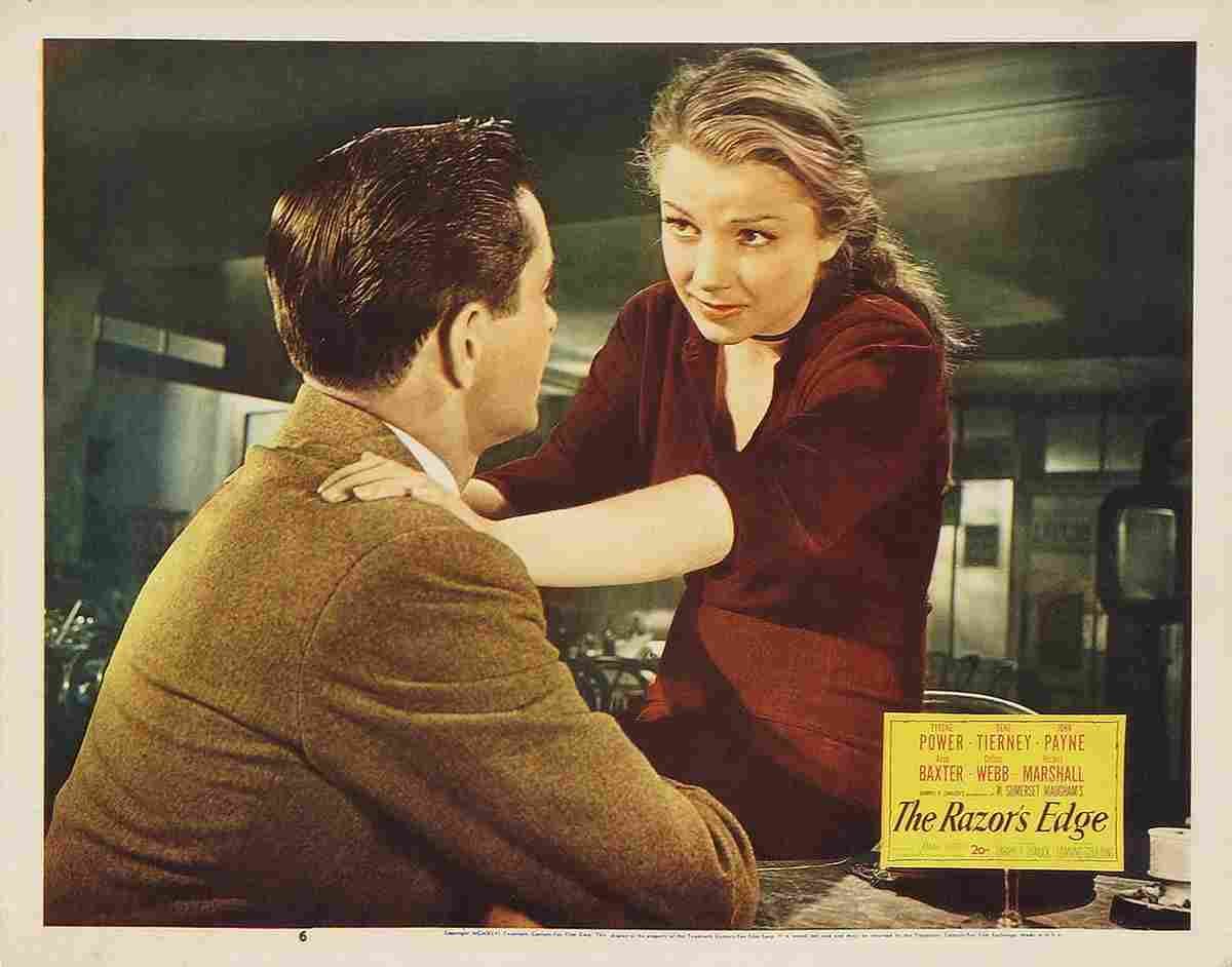 Razors Edge The 1946 12  film star poster A4 Photo Print