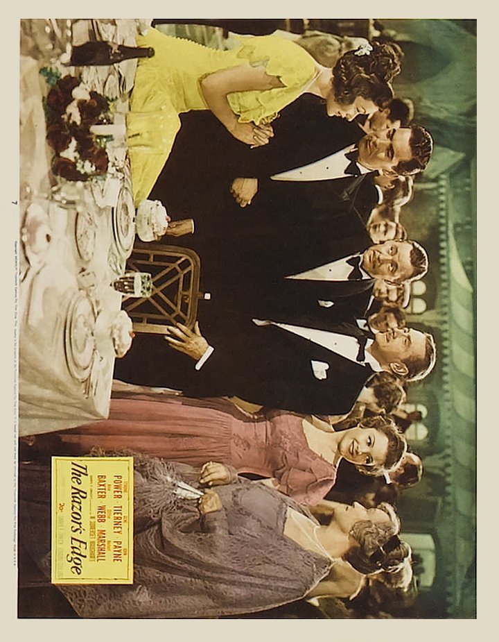 Razors Edge The 1946 14 Film A4 Photo Print