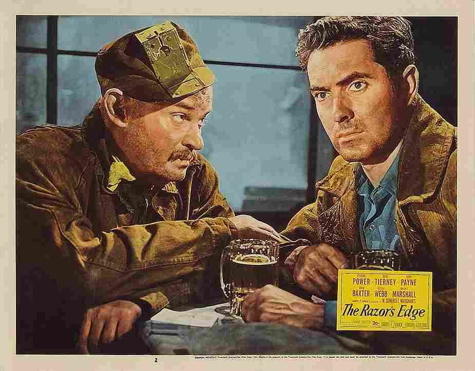 Razors Edge The 1946 17  film star poster A4 Photo Print