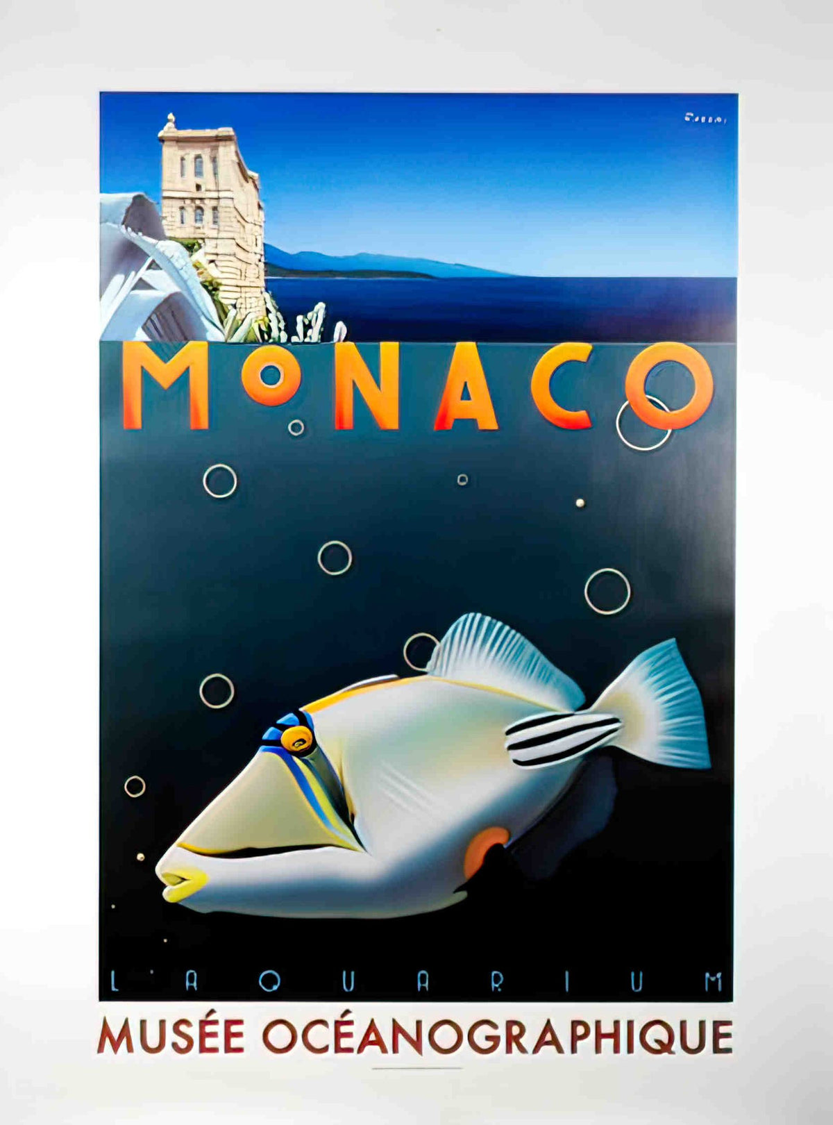 RazziaAquarium Advert A4 Photo Print