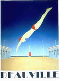 RazziaDeauville Vintage Advert A4 Photo Print