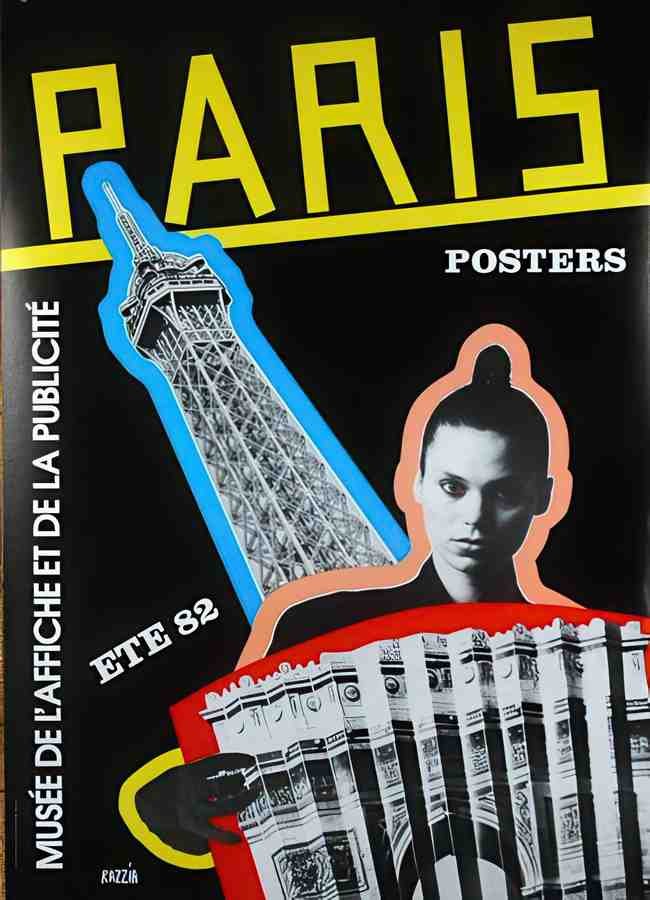 RazziaParisPosters Vintage Advert A4 Photo Print