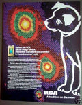 Rca Dog Nebula Vintage Retro Advert Ads A4 Photo Print