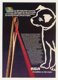 Rca Laser Needle Vintage Retro Advert Ads A4 Photo Print