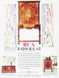 Rca Radiola 62 Vintage Retro Advert Ads A4 Photo Print