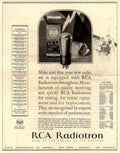 Rca Radiotron Tubes 2 Vintage Retro Advert Ads A4 Photo Print