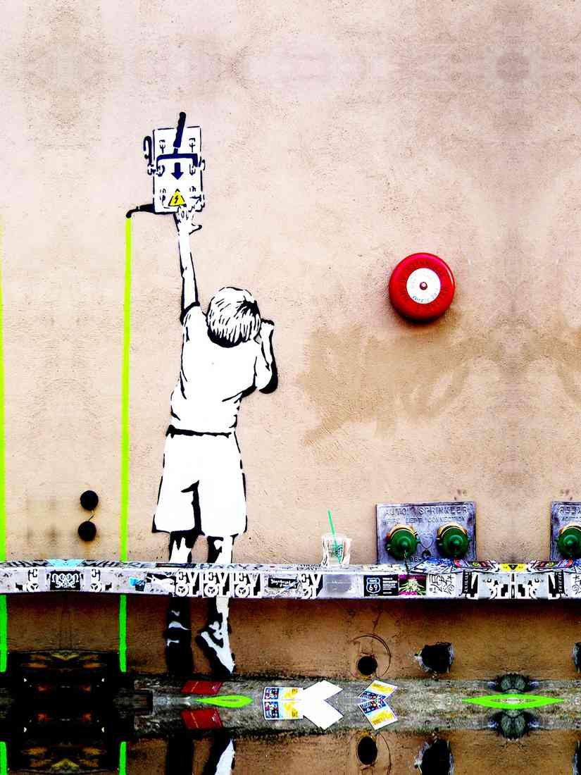 Reach for the switch plus 1520 light A4 Photo Print