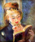 Reading Girl1 Renoir A4 Photo Print