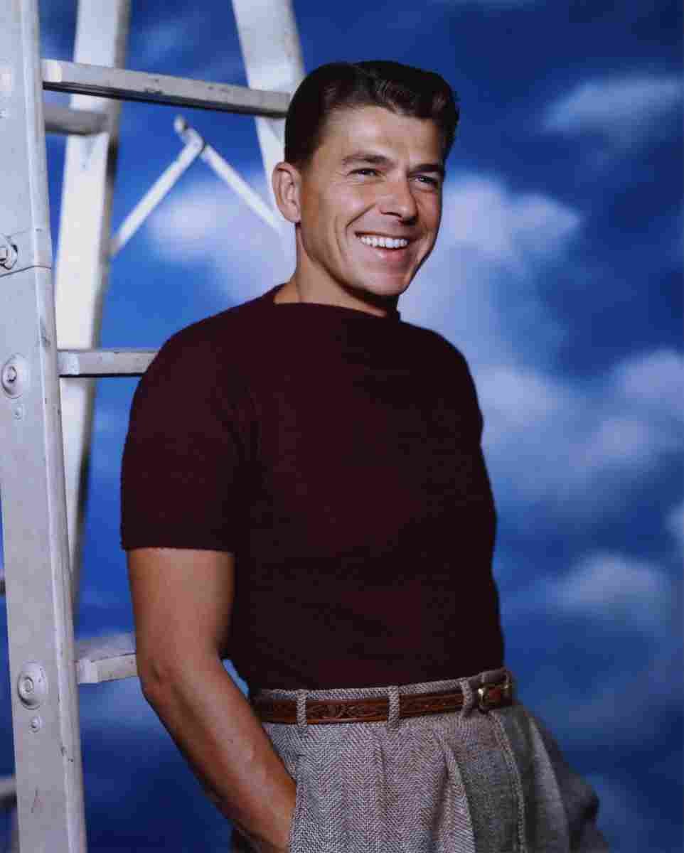 Reagan Ronald 1 film star poster A4 Photo Print