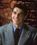 Reagan Ronald 6 film star poster A4 Photo Print