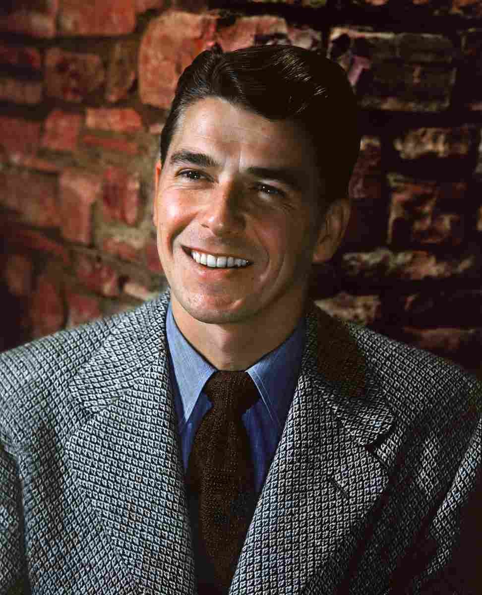 Reagan Ronald 6 film star poster A4 Photo Print