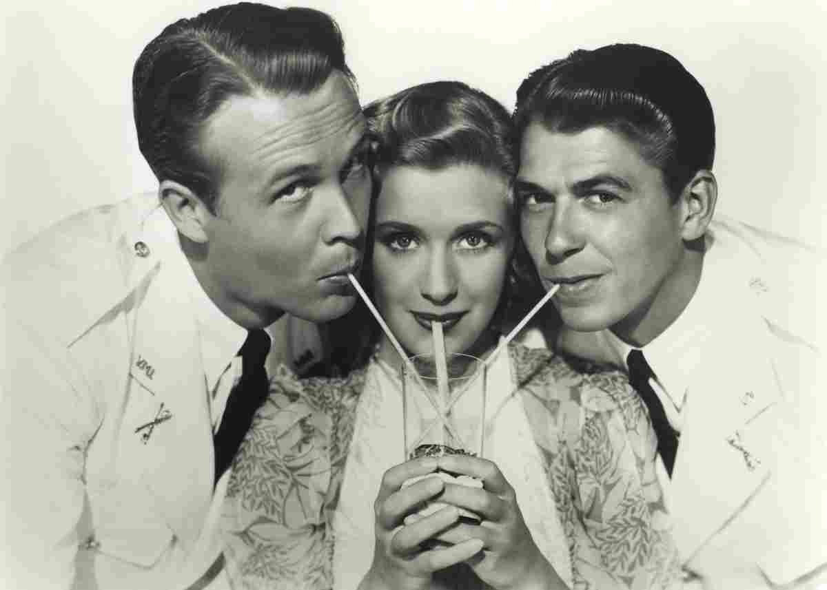 Reagan Ronald Brother Rat 1S film star poster A4 Photo Print