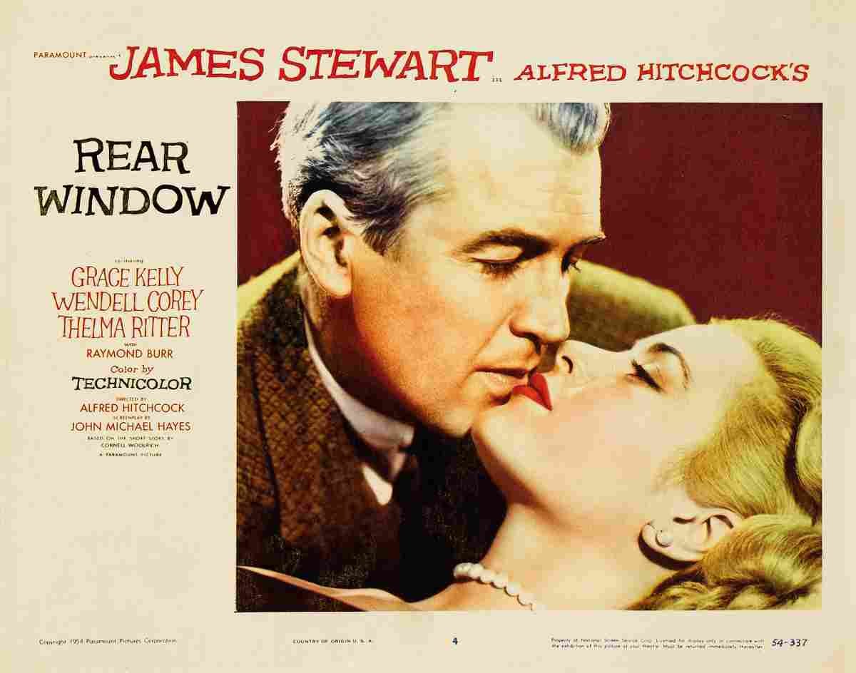 Rear Window 02  film star poster A4 Photo Print