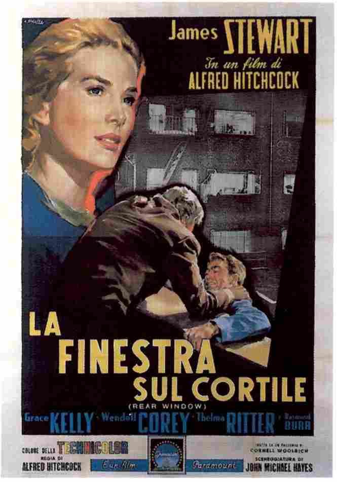 Rear Window 05  film star poster A4 Photo Print