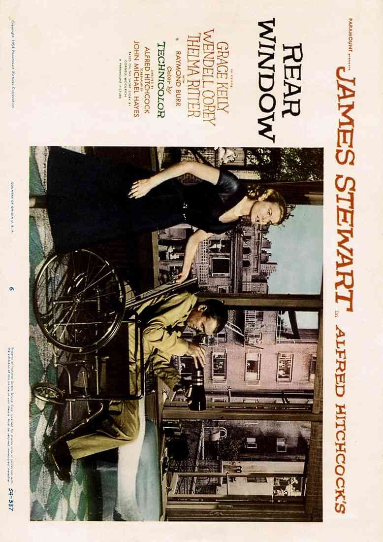 Rear Window 11 Film A4 Photo Print