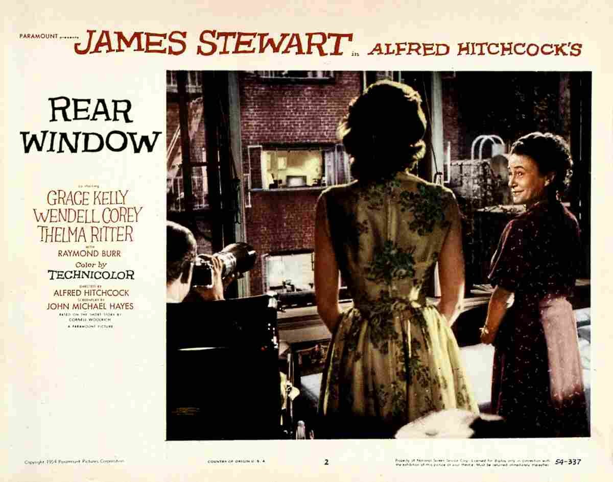 Rear Window 12  film star poster A4 Photo Print