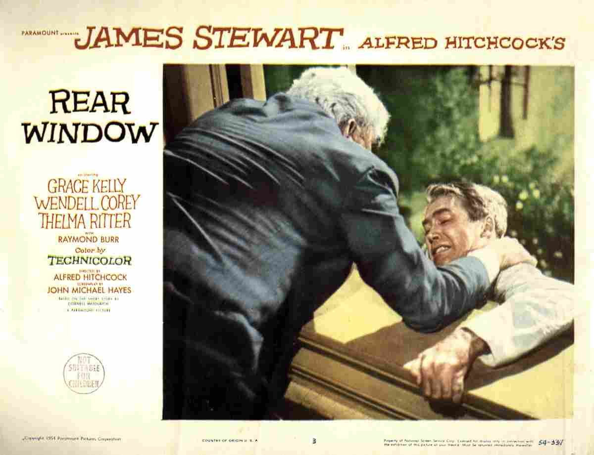 Rear Window 13  film star poster A4 Photo Print