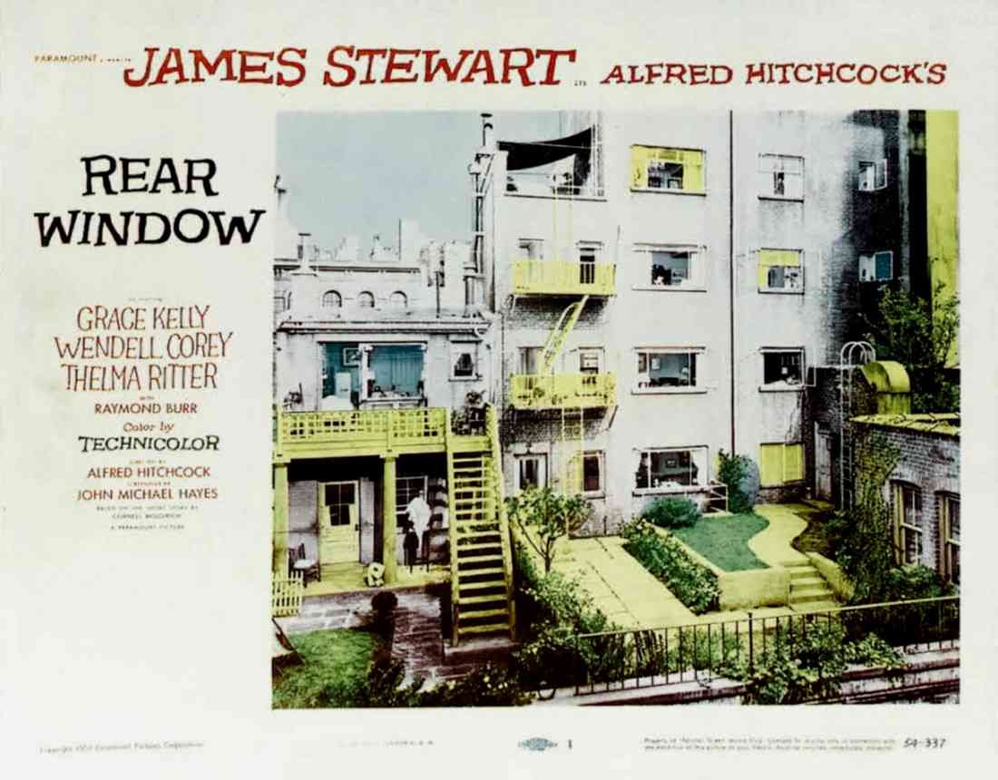 Rear Window 14 Film A4 Photo Print