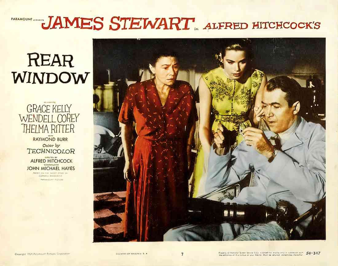 Rear Window 15 Film A4 Photo Print