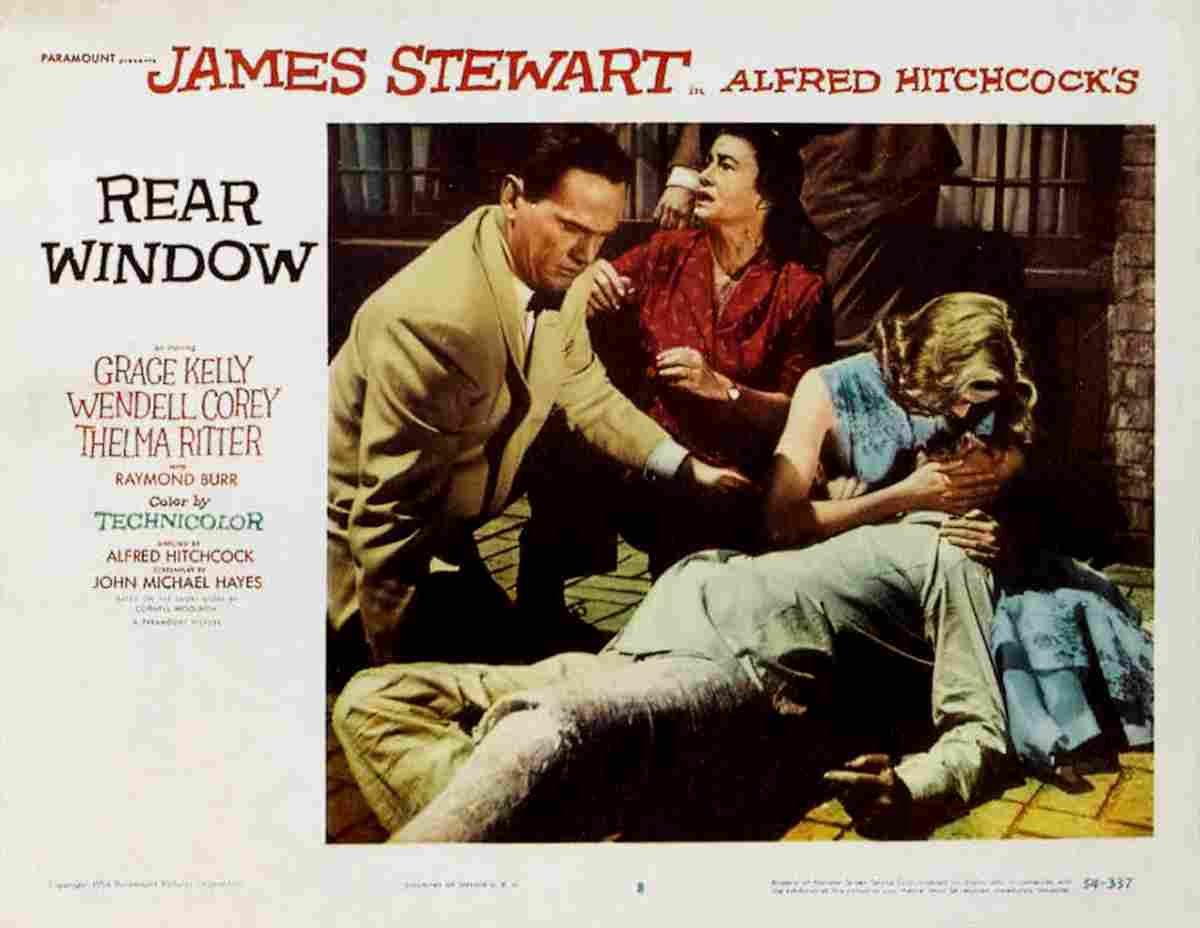 Rear Window 16  film star poster A4 Photo Print