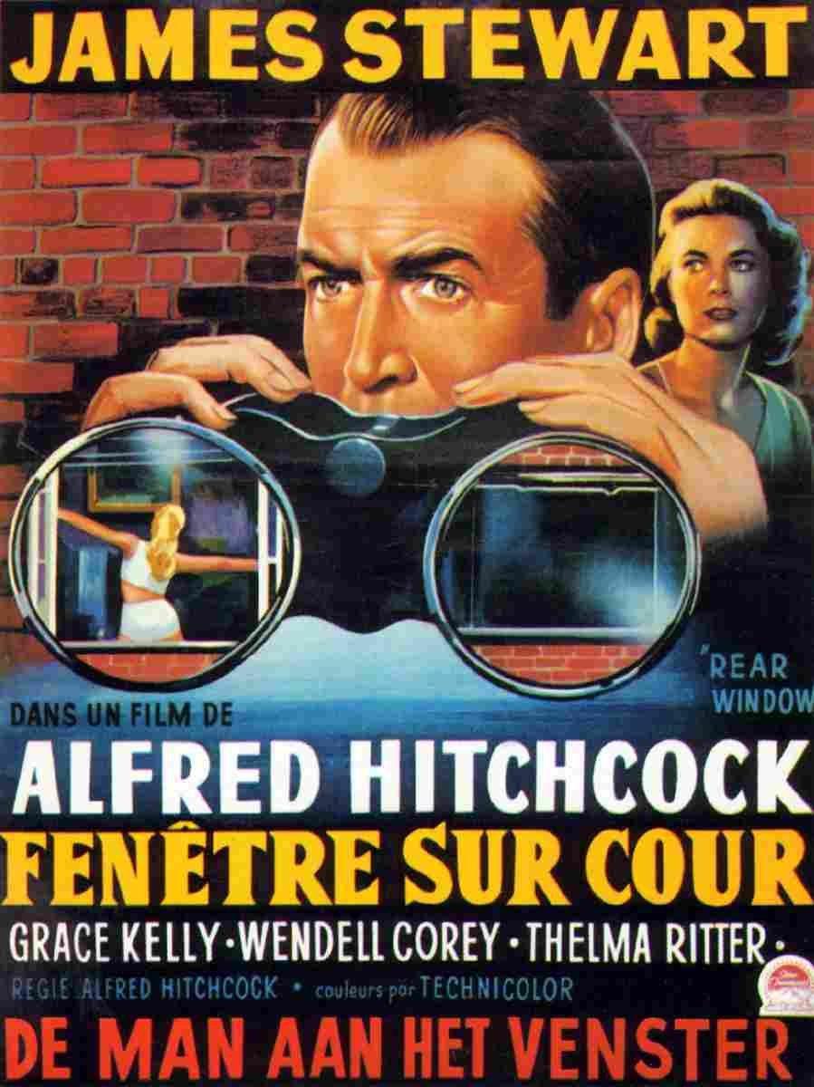 Rear Window 19  film star poster A4 Photo Print