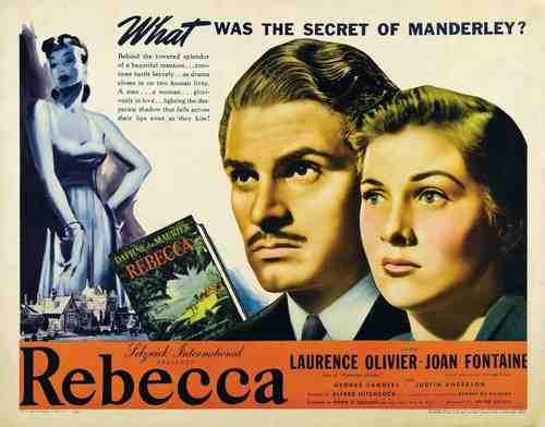  Rebecca 10 film star poster A4 Photo Print