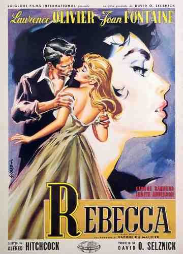  Rebecca 24 film star poster A4 Photo Print