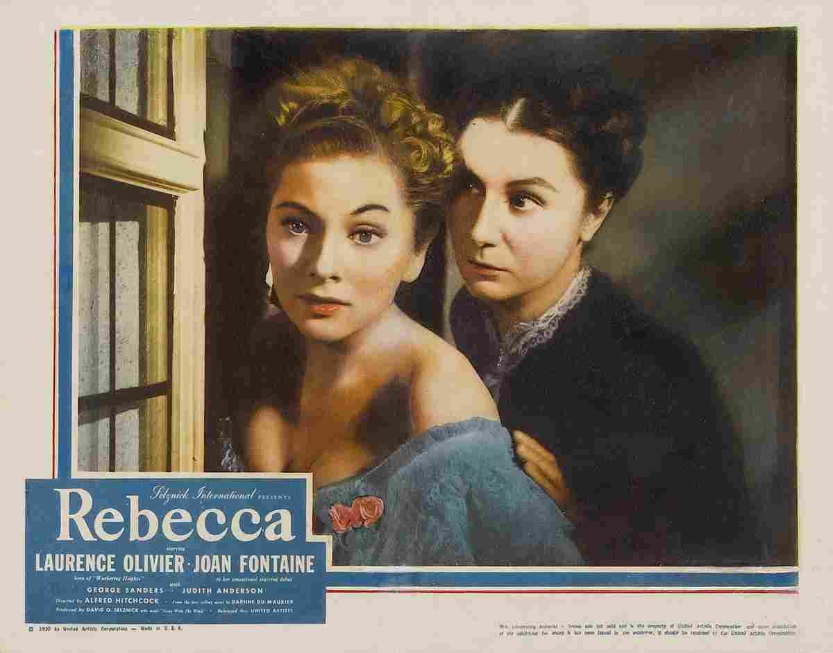Rebecca 30  film star poster A4 Photo Print