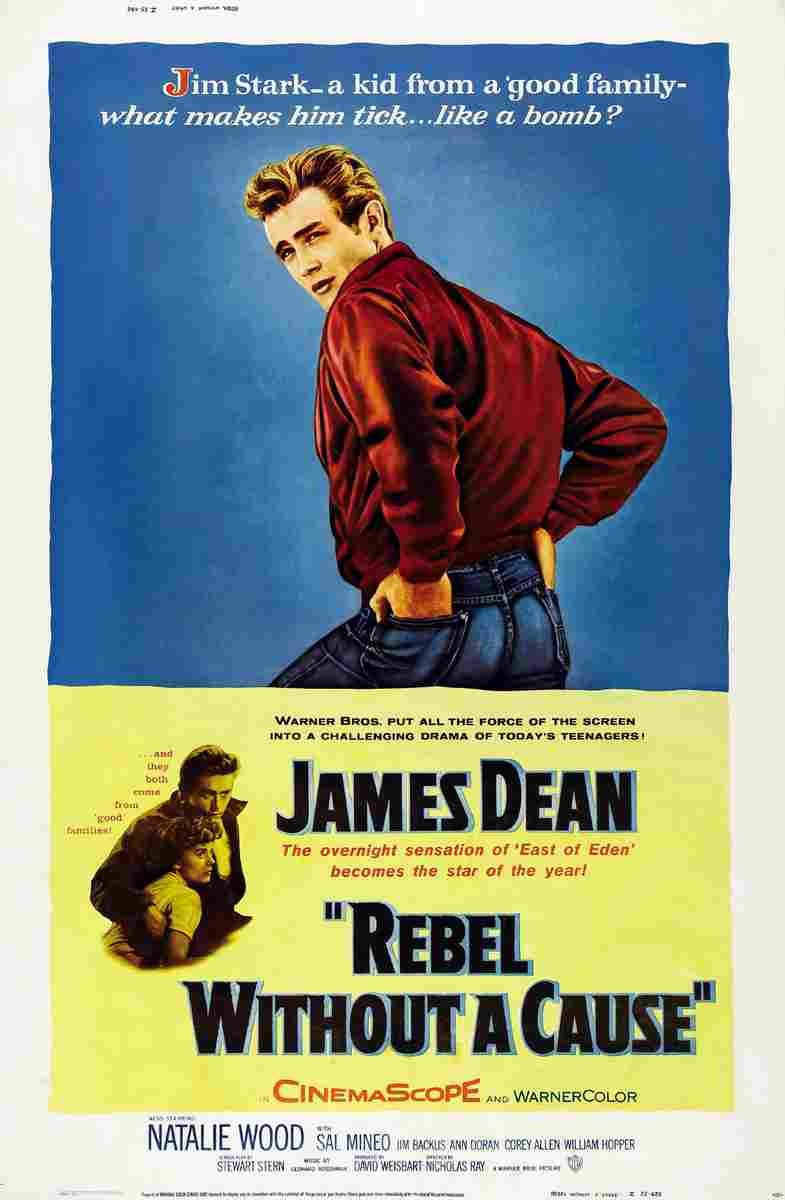 Rebel Without a Cause 04  film star poster A4 Photo Print