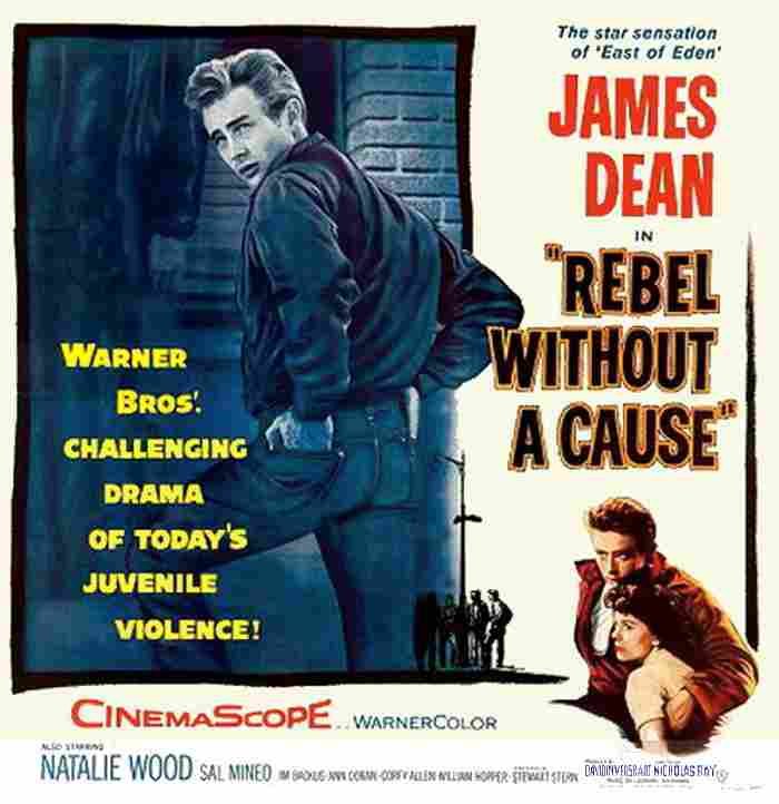 Rebel Without a Cause 13  film star poster A4 Photo Print