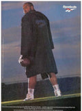 Rebook Stadium Jacket Vintage Retro Advert Poster A4 Photo Print