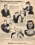 Reception Committee 1940s Vintage Retro Advert Ads A4 Photo Print