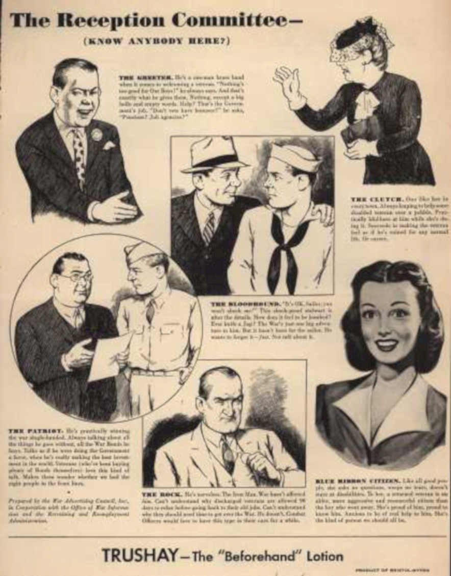 Reception Committee 1940s Vintage Retro Advert Ads A4 Photo Print