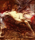 Reclining Nude 2 A4 Photo Print