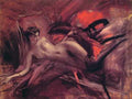 Reclining Nude A4 Photo Print