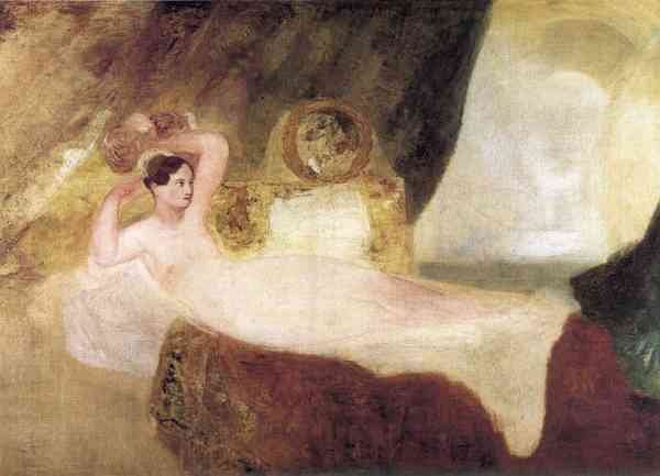 Reclining Venus by Joseph Mallord Turner A4 Photo Print