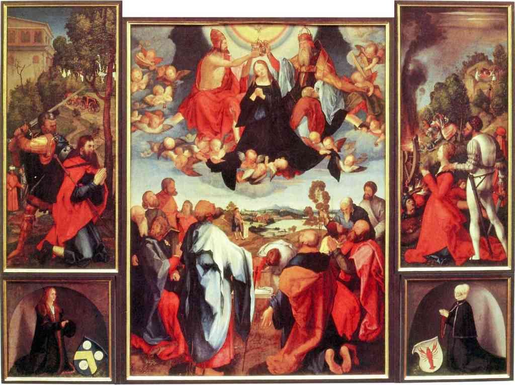 Reconstruction Of The Open Altar Durer A4 Photo Print
