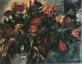 Red And Yellow Tulips Lovis Corinth Impressionism European A4 Photo Print