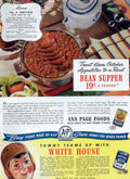 Red Bean Soup Vintage Retro Advert Ads A4 Photo Print
