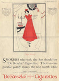Red Coat Cigarettes 1 Vintage Retro Advert Ads A4 Photo Print