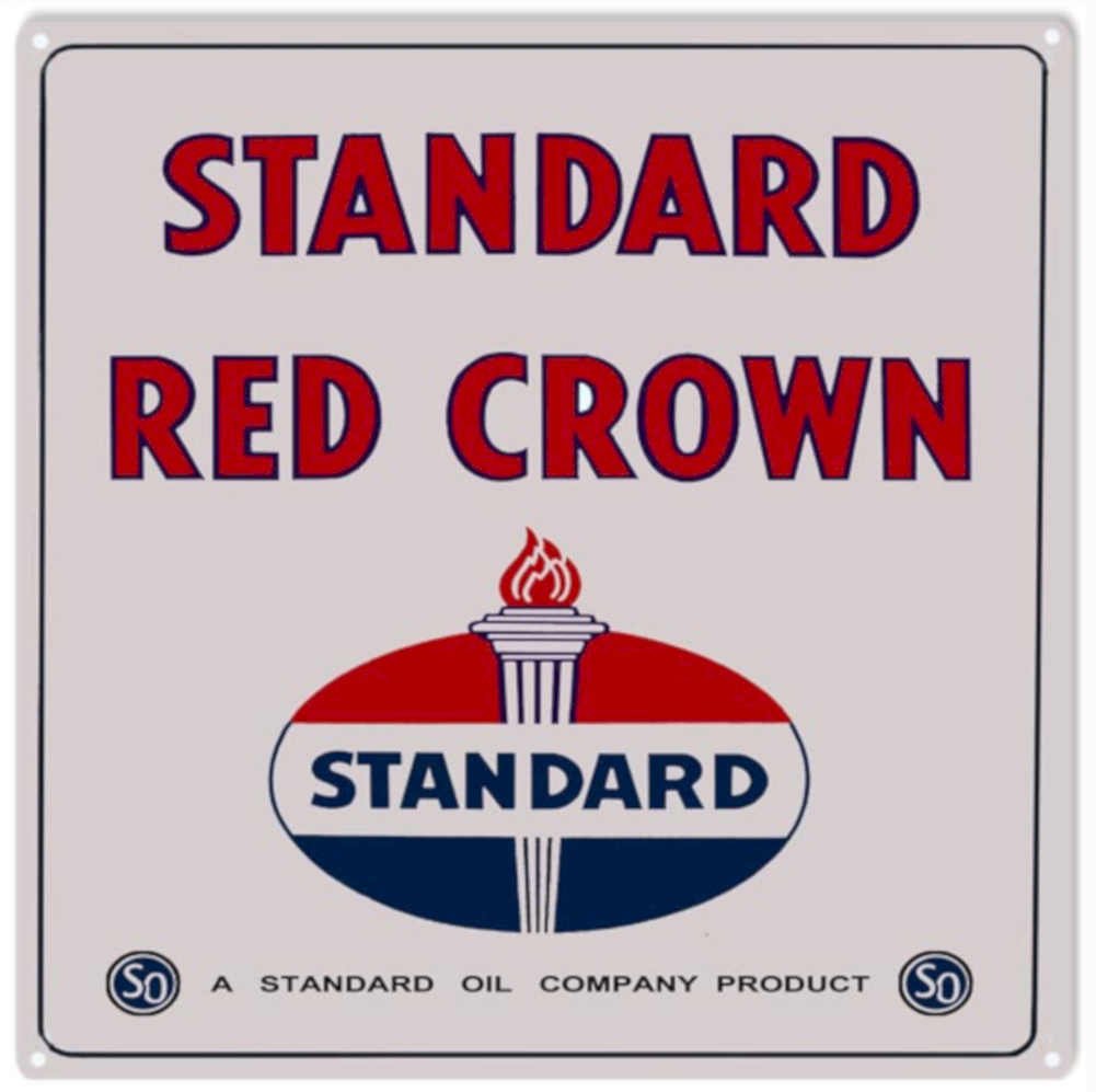 Red Crown Standard Vintage Retro Advert Ads A4 Photo Print