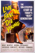 Red Dress Beat 1950s Vintage Retro Advert Poster