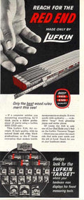 Red End Lufkin Vintage Retro Advert Ads A4 Photo Print