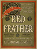 Red Feather Opera Vintage Retro Advert Poster A4 Photo Print